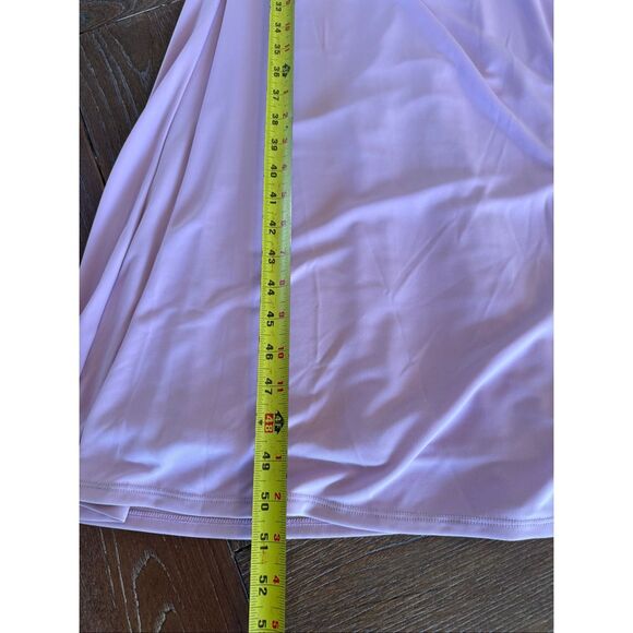 NWT Cinq a Sept Janis Square Neck Pale Iris Midi Dress Size 6 - Picture 6 of 8